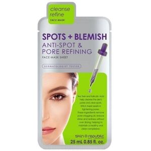 Skin Republic Spots & Blemish Sheet Mask - 25ml Skin Republic Spots & Blemish Sheet Mask - 25ml