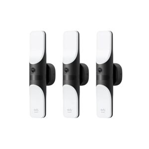 eufy Wired Wall Light Cam S100 (3 Packs) White