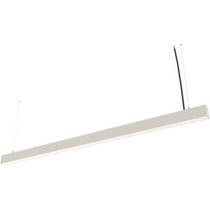 Simple Lighting 6FT (180cm) LED Linear Light CCT Selectable, Surface or Suspended Mount, White Finish Simple Lighting 6FT (180cm) LED Linear Light CCT Selectable, Surface or Suspended Mount, White Finish