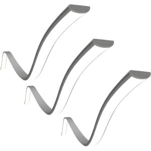 Simple Lighting Pack of 3 Bendable LED Aluminium Profile Mounting Kits Simple Lighting Pack of 3 Bendable LED Aluminium Profile Mounting Kits