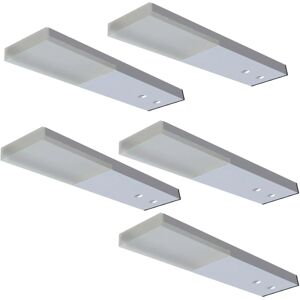 Simple Lighting Pack of 5 Sirius Grace LED Over/Under-Cabinet Lights with 15w LED Driver Simple Lighting Pack of 5 Sirius Grace LED Over/Under-Cabinet Lights with 15w LED Driver