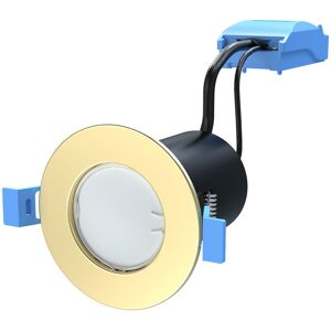 Simple Lighting Brass Fire Rated GU10 Dimmable Fixed Downlight Simple Lighting Brass Fire Rated GU10 Dimmable Fixed Downlight