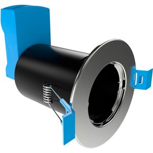 Simple Lighting Fire Rated Downlight - Brushed Chrome Fixed GU10 4.5W Simple Lighting Fire Rated Downlight - Brushed Chrome Fixed GU10 4.5W