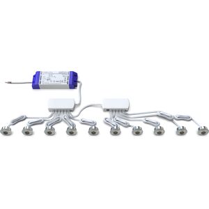 Simple Lighting 10 x LED Plinth Light Kit with LED Driver - Natural White Simple Lighting 10 x LED Plinth Light Kit with LED Driver - Natural White