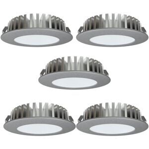Simple Lighting Pack of 5 - High Brightness, Recessed LED Under Cabinet Lights & 15w Driver Simple Lighting Pack of 5 - High Brightness, Recessed LED Under Cabinet Lights & 15w Driver