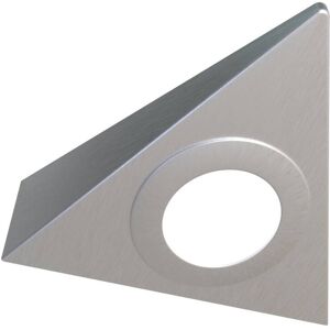 Simple Lighting Mains Powered Triangle Under Cabinet Light, Brushed Chrome Finish Simple Lighting Mains Powered Triangle Under Cabinet Light, Brushed Chrome Finish