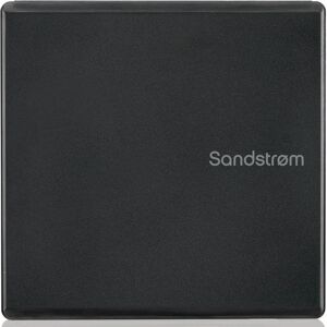 SANDSTROM Ultra Slim SEDVDBK22 External CD/DVD Writer - Black