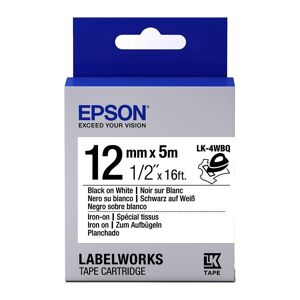 EPSON LK-4WBQ 12 mm Blank Fabric Tape
