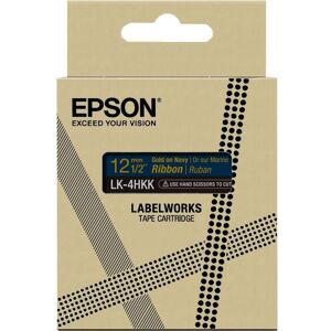 EPSON LK-4HKK 12 mm Blank Satin Ribbon Tape