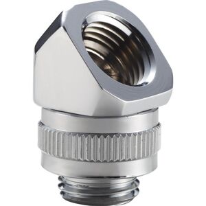 PHANTEKS Glacier M-F Rotary Fitting 45 - Chrome, Silver/Grey