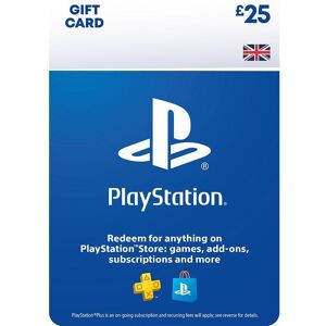 PLAYSTATION Gift Card - £25