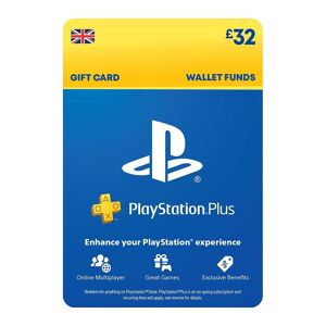 PLAYSTATION Plus Gift Card - £32