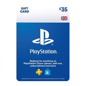 PLAYSTATION Gift Card - £35