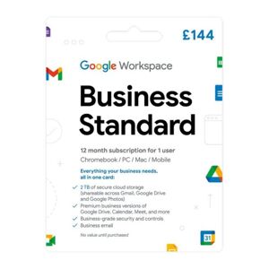 GOOGLE Workspace Gift Card - £144