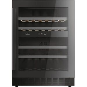 HAIER HAKWBD 60 UK Wine Cooler - Black, Black