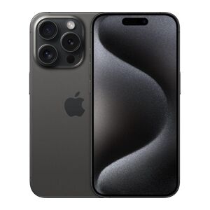 APPLE iPhone 15 Pro - 128 GB, Black Titanium, Black