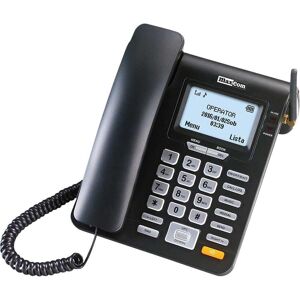 MAXCOM Comfort MM28D GSM Corded Phone, Black