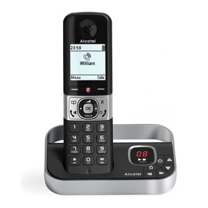 ALCATEL F890 Voice TAM ATL1425253 Cordless Phone - Black & Silver, Black,Silver/Grey