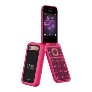 NOKIA 2660 Flip - 128 MB, Pop Pink, Pink