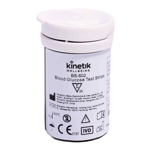 KINETIK KINBS-602X50 Blood Glucose Test Strips, Black