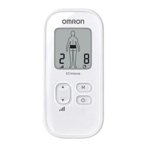 Omron  E3 Intense Portable TENS Device, White