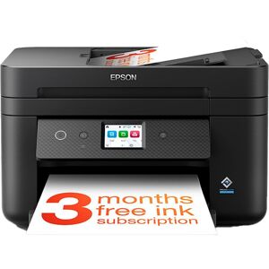 EPSON WorkForce WF-2960DWF All-in-One Wireless Inkjet Printer with Fax, Black