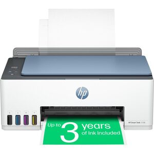 HP Smart Tank 5106 All-in-One Wireless Inkjet Printer, White,Blue