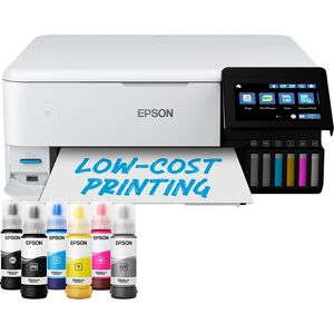 EPSON EcoTank ET-8500 All-in-One Wireless Photo Printer, White