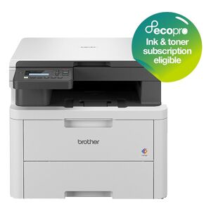 BROTHER EcoPro DCPL3520CDWE All-in-One Wireless Laser Printer, White