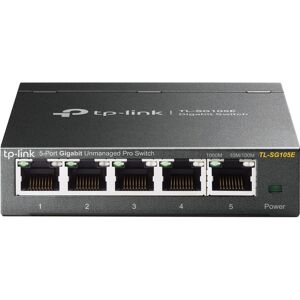 TP-LINK TL-SG105E Network Switch - 5 port, Silver/Grey