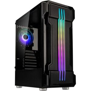 KOLINK Inspire K10 ARGB ATX Mid-Tower PC Case - Black, Black