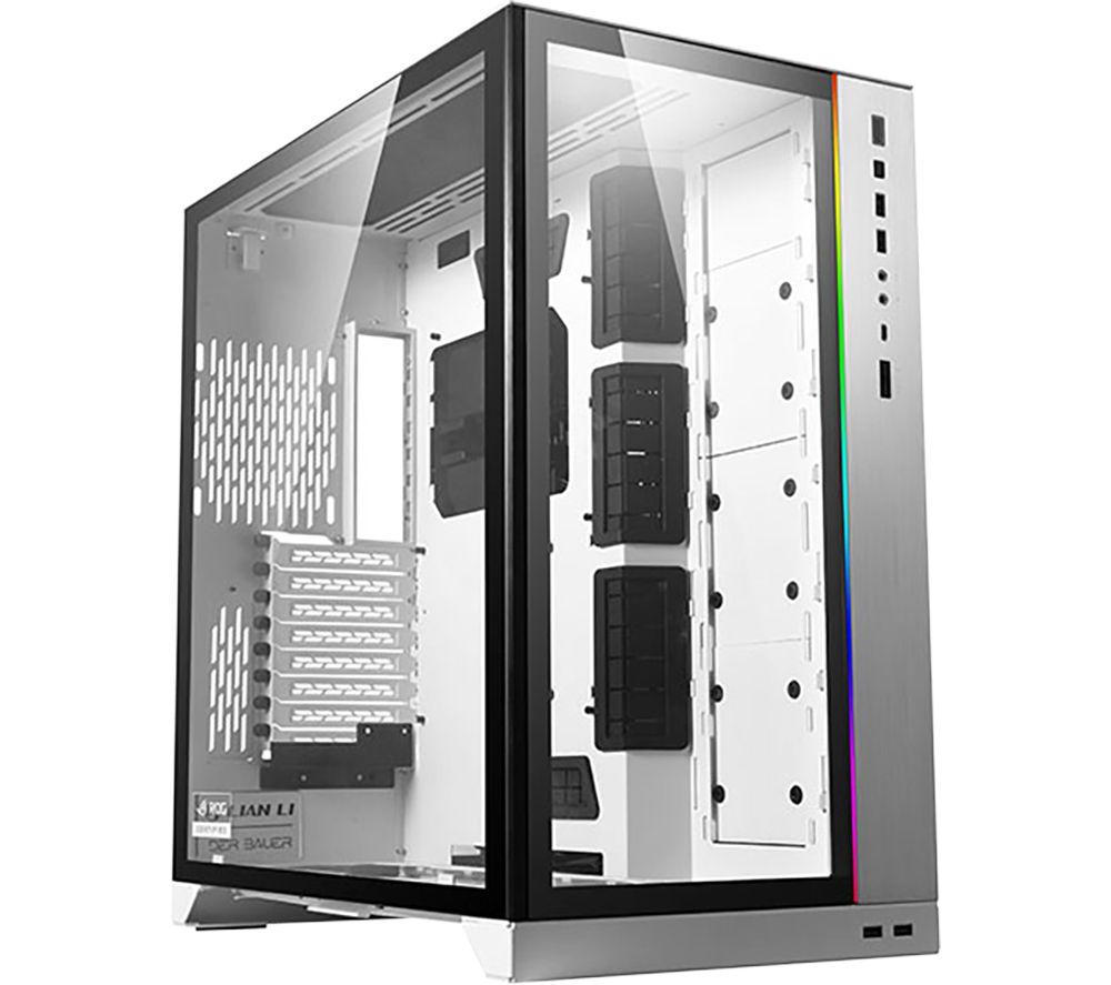 LIAN-LI PC-O11D XL ROG Dynamic Mid-Tower E-ATX PC Case - White, White