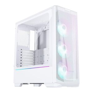 PHANTEKS Eclipse G360A E-ATX Mid Tower PC Case - White, White