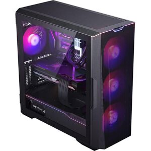 PHANTEKS Eclipse G500A D-RGB ATX Mid Tower PC Case - Black, Black