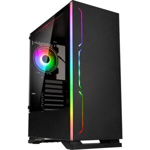 KOLINK Inspire K11 ARGB ATX Mid-Tower PC Case - Black, Black