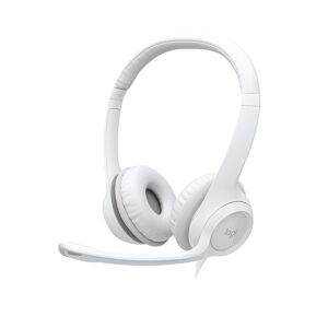 LOGITECH H390 Headset - Off-White, White