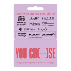 YOU CHOOSE Experiences Digital Gift Card - £15