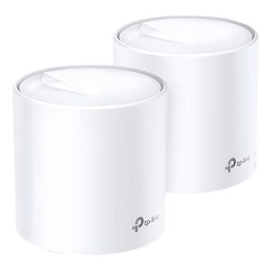 TP-LINK Deco X60 Whole Home WiFi System - Twin Pack, White
