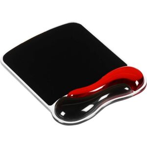 KENSINGTON Duo Gel Mouse Mat  Black & Red, Black,Red