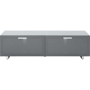 TTAP Sorrento 1600 mm TV Stand - Gloss Grey, Silver/Grey