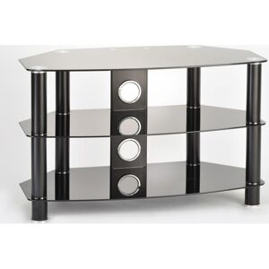 Ttap Vantage 800 TV Stand - Black, Black