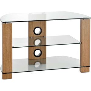 TTAP Vision 600 TV Stand - Light Oak, Brown