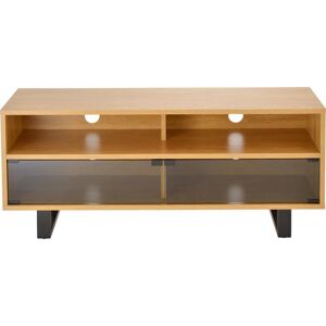 TTAP Verona 1200 mm TV Stand - Oak & Black, Black,Brown