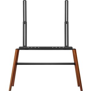 TTAP ROMA-DARK 991 mm TV Stand with Bracket - Dark Wood, Black,Brown