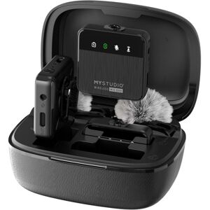 EASYPIX MyStudio Wireless Duo Microphone Kit - Black