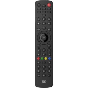 ONEFOR ALL ONE FOR ALL Contour 8 URC1280 Universal Remote Control, Black