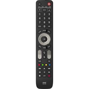 ONE FOR ALL Evolve 4 URC7145 Universal Remote Control, Black