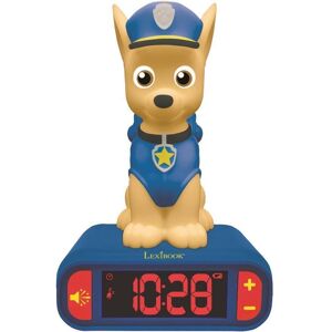 LEXIBOOK RL800PA Nightlight Alarm Clock - Paw Patrol, Brown,Blue