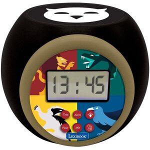 LEXIBOOK RL977HP Projector Alarm Clock - Harry Potter, Black,Brown