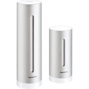 NETATMO NBU-NWS-NIM Smart Home Weather Station, Silver/Grey